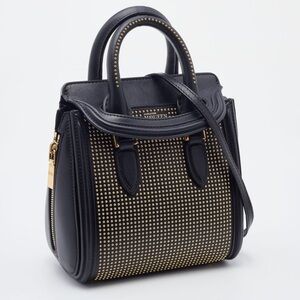 Alexander McQueen Mini Studded Heroine Bag